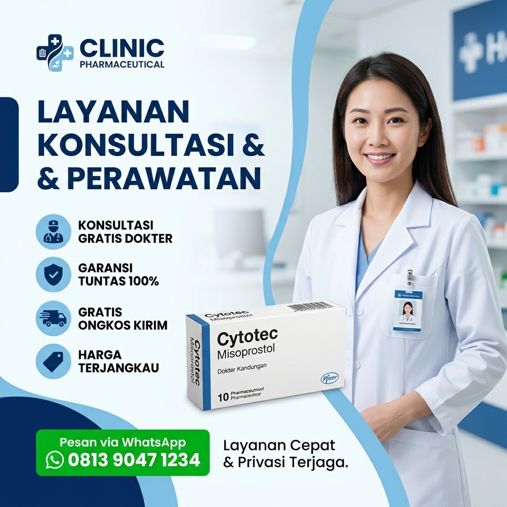 Jual Obat Aborsi Ternate [0813-9047-1234] Cytotec Tuntas 100%