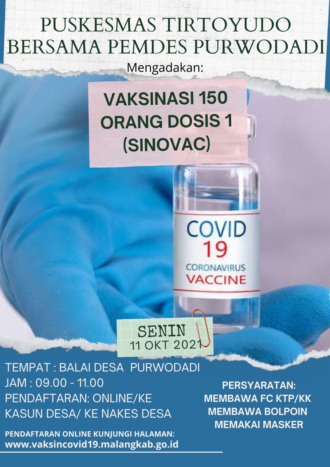VAKSINASI DESA PURWODADI