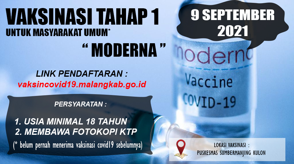 PUSKESMAS SUMBERMANJING KULON : VAKSINASI COVID-19 TAHAP 1 