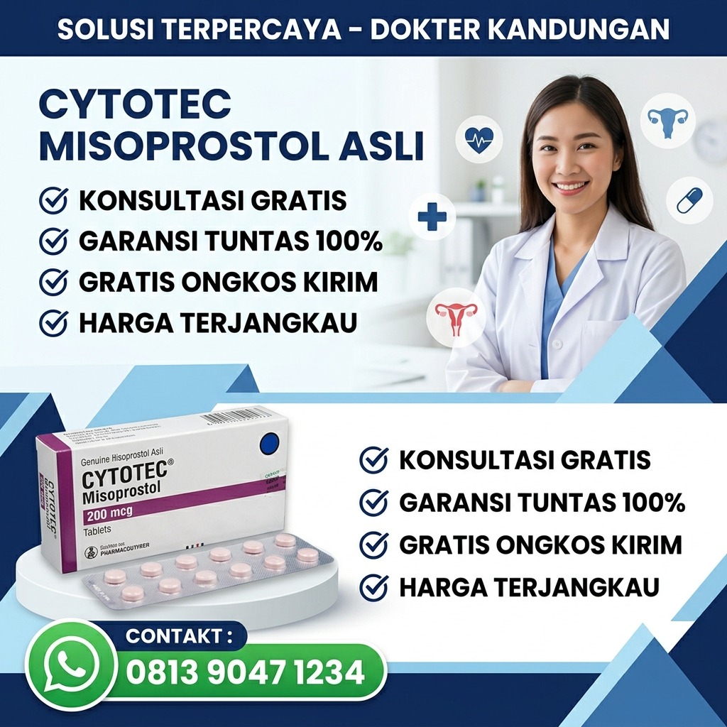 Jual Obat Aborsi Sleman [0813-9047-1234] Cytotec Buka 24jam