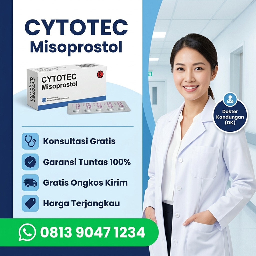 Jual Obat Aborsi Dompu [0813-9047-1234] Cytotec Tuntas 100%